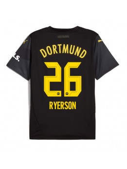 Moški Nogometna dresi replika Borussia Dortmund Julian Ryerson #26 Gostujoči 2024-25 Kratek rokav